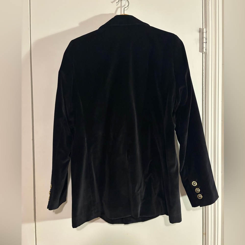 Sezane Chelsea Jacket Black Velvet - Rare - Picture 3 of 5